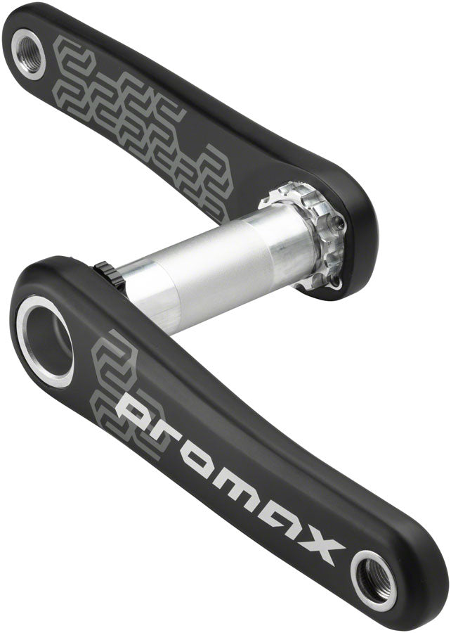 Promax CK-1 Carbon Crankset - 165mm  2-PC Direct Mount SRAM 3-Bolt 30mm Spindle BLK BMX Cranksets Promax   