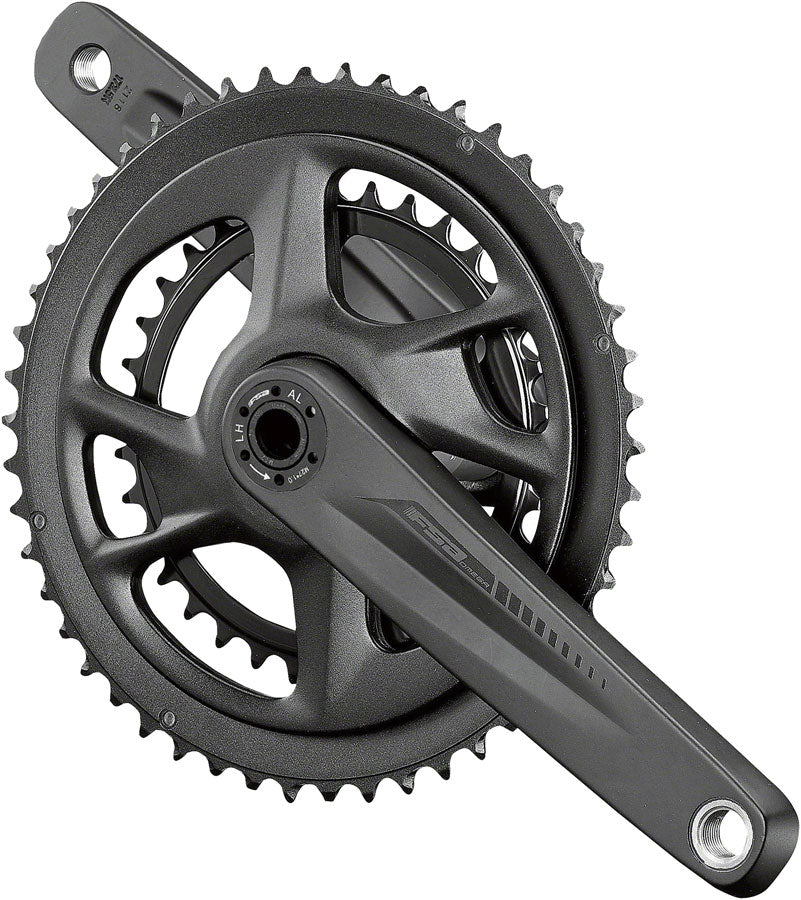 Full Speed Ahead Omega AGX 2x Crankset - 172.5mm 11-Speed 50/34t DM/90 BCD 19mm MegaExo Spindle N11 BLK