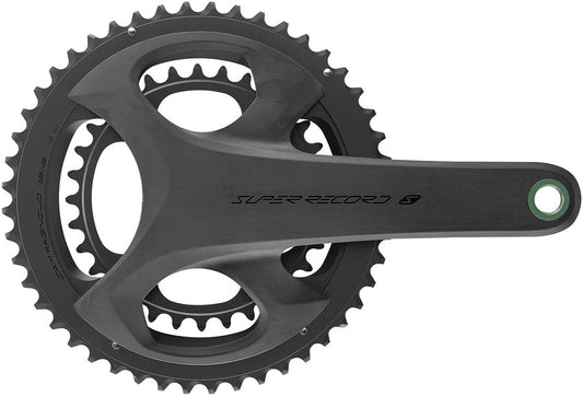 Campagnolo Super Record S Wireless Crankset - 170mm 12-Speed 50/34t Campy 121/88 Asym BCD Ultra Torque Spindle Carbon