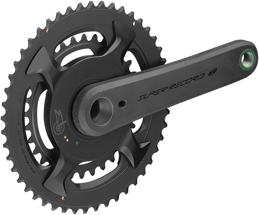 Campagnolo Super Record S Wireless Power Meter Crankset - 165mm 12-Speed 45/29t Campy 121/88 Asym BCD Ultra Torque Spindle Carbon