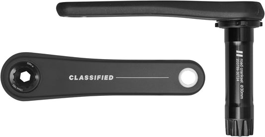 Classified Aero Road Crankset - 170mm 30mm Spindle Carbon Black