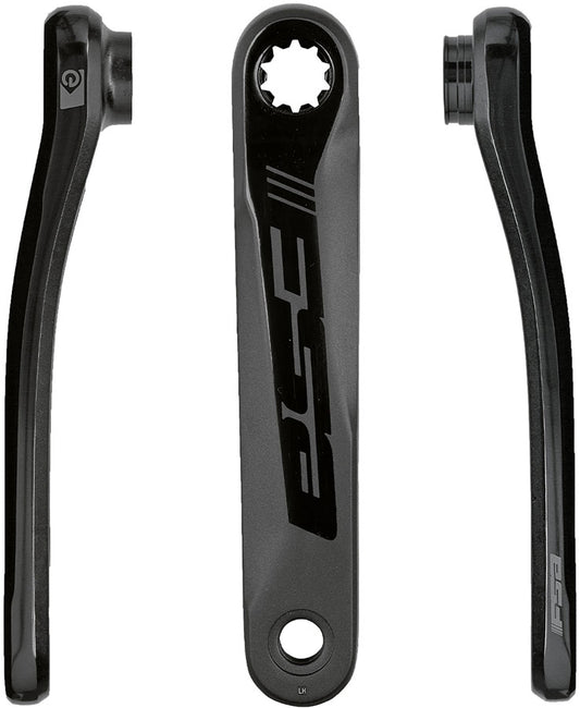 FSA eBike Armset 165mm ISIS - Black