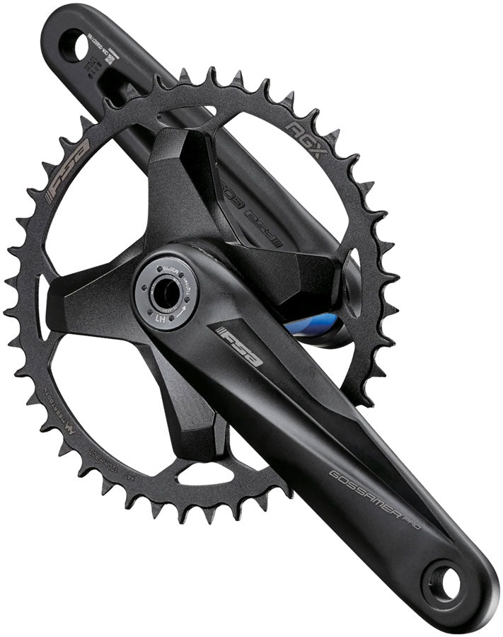 FSA Gossamer Pro AGX+ Modular Crankset 44T 170mm N11 - Black