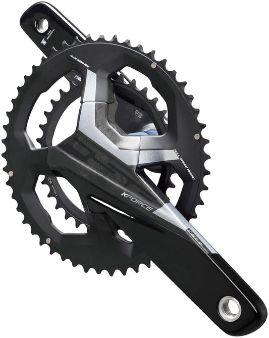 FSA K-Force Crankset 2x 52/36T Chainrings 172.5mm Arm Length 110BCD 386EVO Spindle – BLK