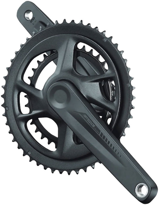 FSA Omega AGX+ Crankset 46/30T 165mm MegaExo - Black