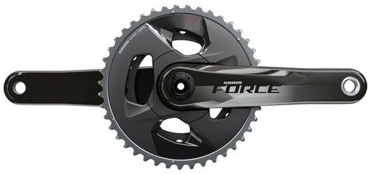 SRAM Force AXS Wide Crankset - 175mm 12-Speed 43/30t 94 BCD DUB Spindle Interface Natural Carbon D1