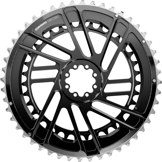 SRAM Force 2x Chainring Kit - 48/35t 2x12-Speed 8-Bolt Direct Mount Black E1