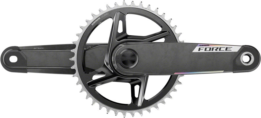 SRAM Force 1x XPLR AXS Power Meter Wide Crankset - 160mm 12/13-Speed 42t 8-Bolt Direct Mount DUB PM Spindle Carbon E1