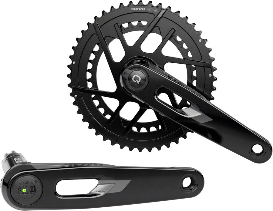 SRAM Rival AXS Power Meter Crankset - 165mm 12-Speed 48/35t 8-Bolt Direct Mount DUB PM Spindle Carbon E1