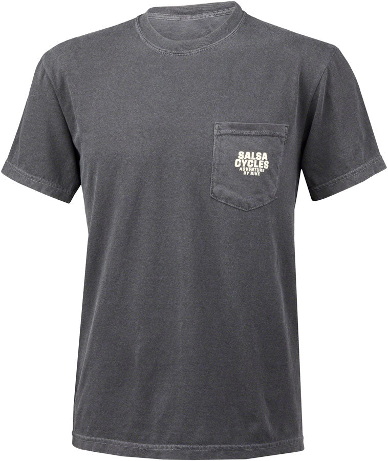 Salsa Logo Short Sleeve Pocket T-Shirt - Unisex Grey X-Large