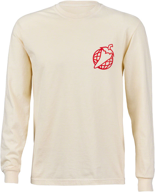 Salsa Logo Long Sleeve T-Shirt - Unisex Ivory Small