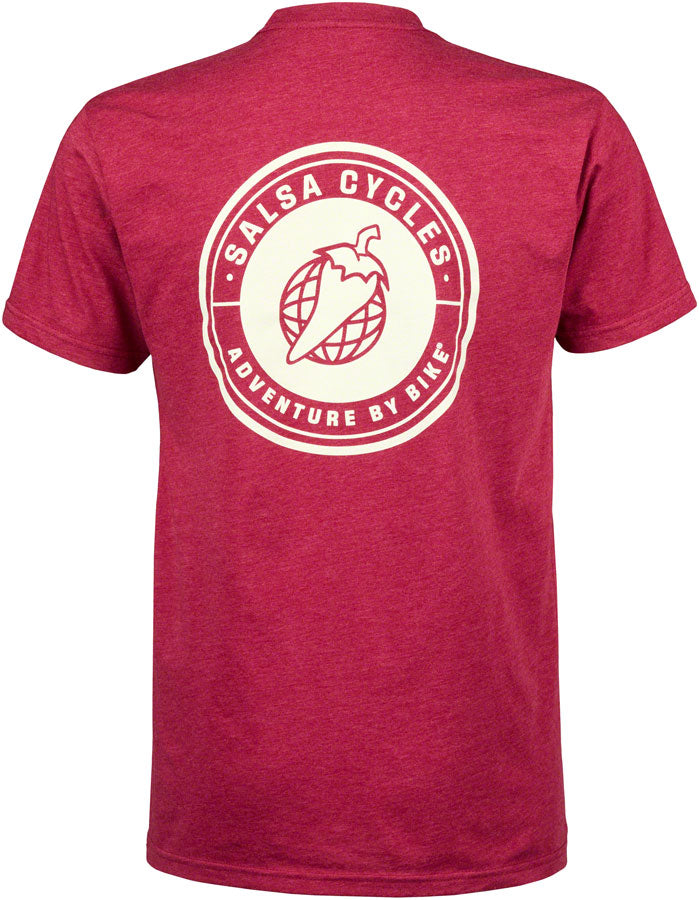 Salsa Logo Short Sleeve T-Shirt - Unisex Red Small