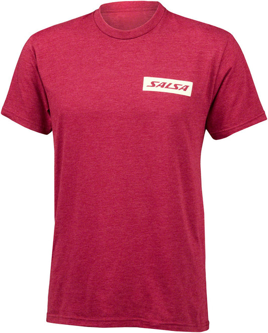 Salsa Logo Short Sleeve T-Shirt - Unisex Red Medium