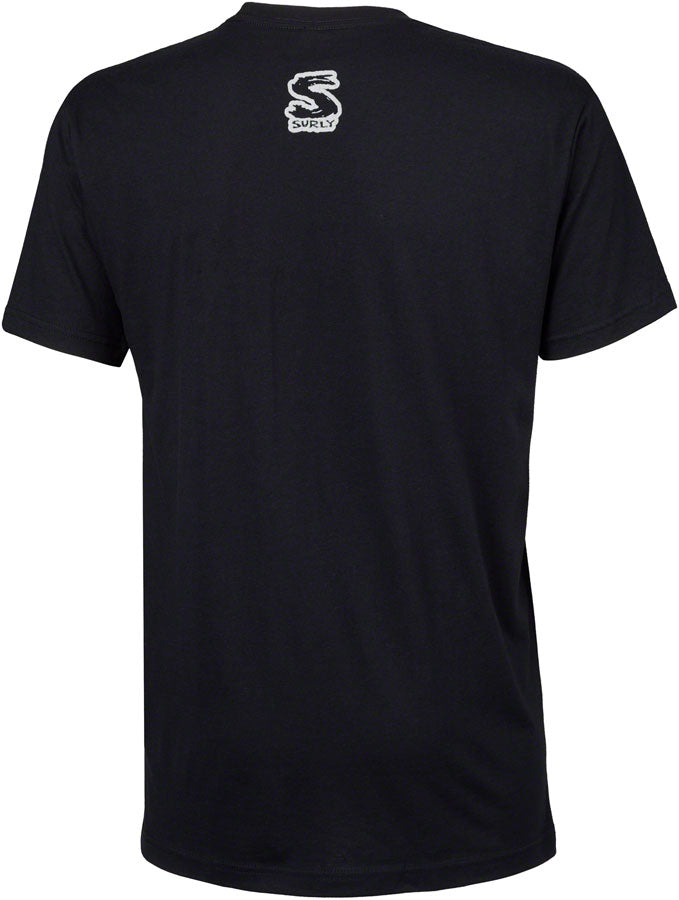 Surly Famous Last Words Short Sleeve T-Shirt - Unisex Black Medium