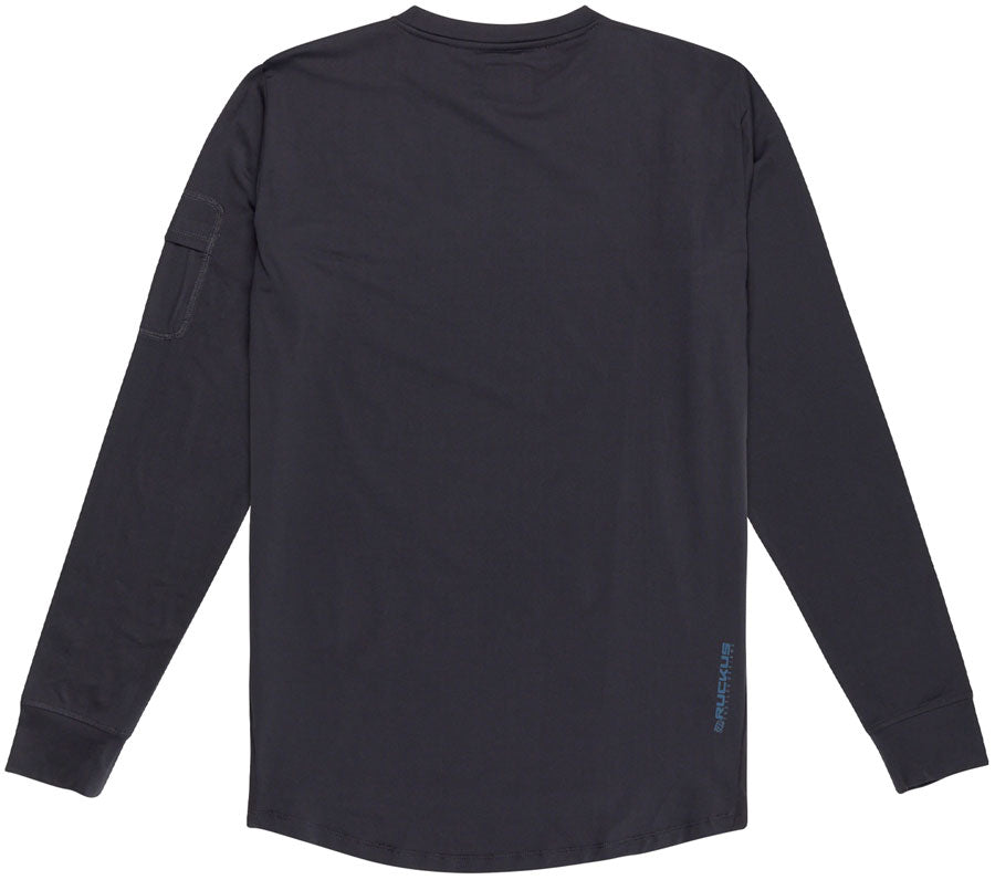 Troy Lee Designs Ruckus Long Sleeve Ride Tee – Burn Out Carbon Medium