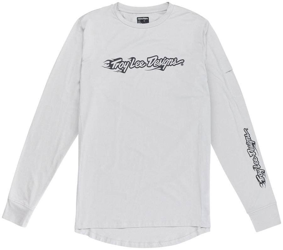Troy Lee Designs Ruckus Long Sleeve Ride Tee – Burn Out Mist Medium