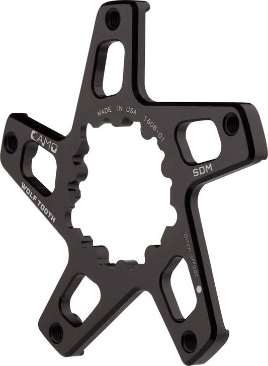 Wolf Tooth CAMO SRAM Direct Mount Spider - M8 BB30 49mm Chainline/6mm Offset