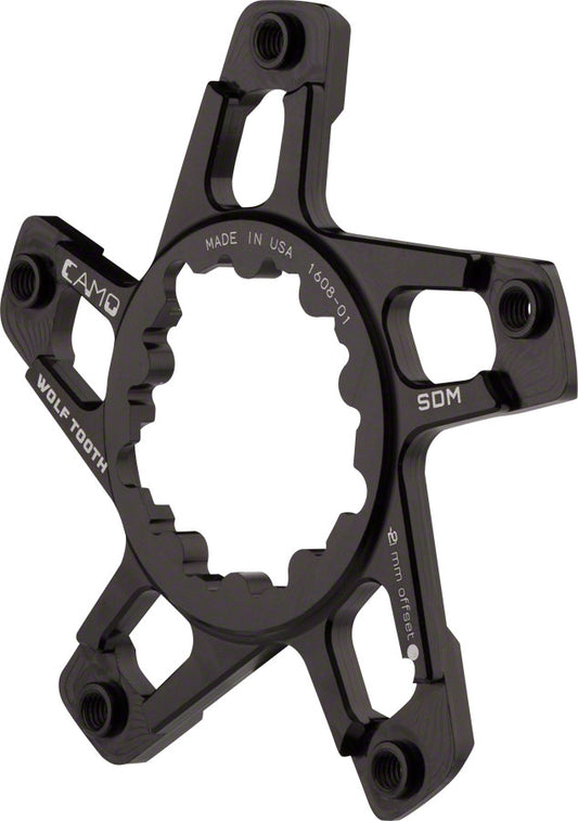 Wolf Tooth CAMO SRAM Direct Mount Spider – M2 BB30 49 mm Chainline/0mm Offset