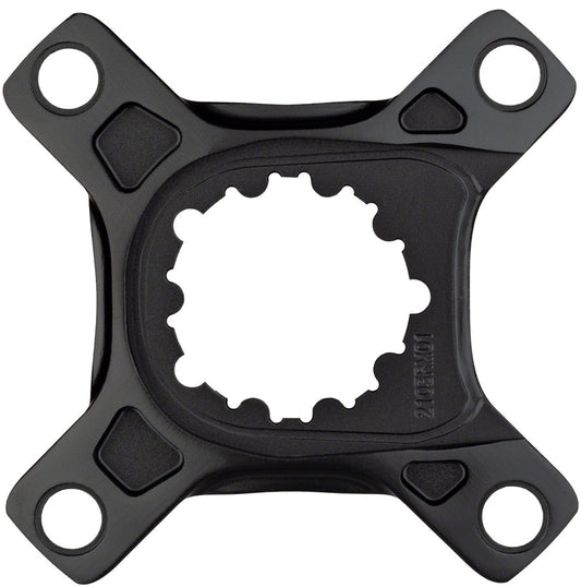 Promax Direct Mount Crank Spider - 104 BCD 4-Bolt SRAM 3-Bolt Mount Style For Use w/Promax CK-1 Carbon Cranks Only BLK