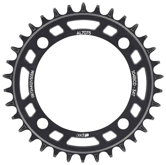 e*thirteen Helix e*spec  Chainring 104BCD AL Direct Mount 32T Black