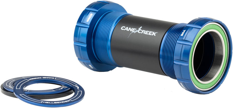 Cane Creek Hellbender 70 Bottom Bracket - English For DUB Spindles Blue