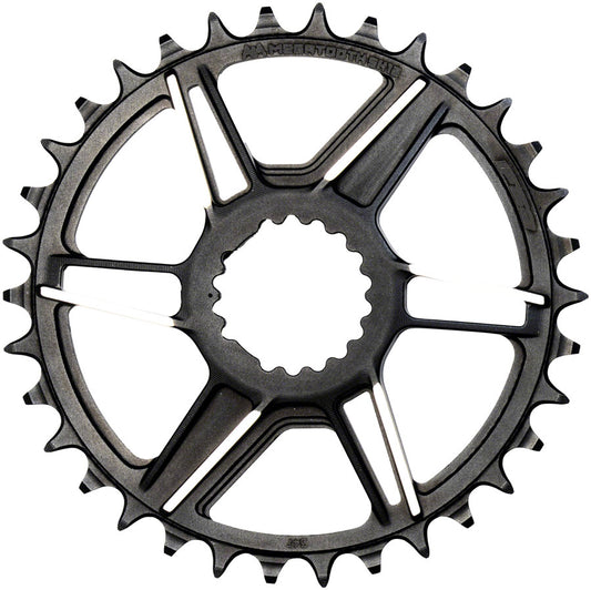 Full Speed Ahead Gradient Direct Mount SH12 Chainring - 34t FSA Direct Mount Compatible Shimano 12-Speed Hyperglide+ BLK