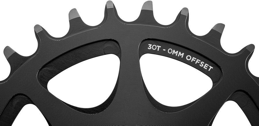 Cane Creek Direct Mount Chainring - 30t 8-Bolt Direct Mount 0mm Offset Black