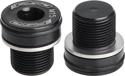 FSA M15 Capless Alloy Crank Bolts Black/Silver