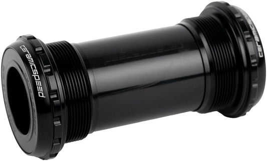 CeramicSpeed BB ALPHA Bottom Bracket - Italian 70mm For 24mm/Shimano Spindle Road BLK