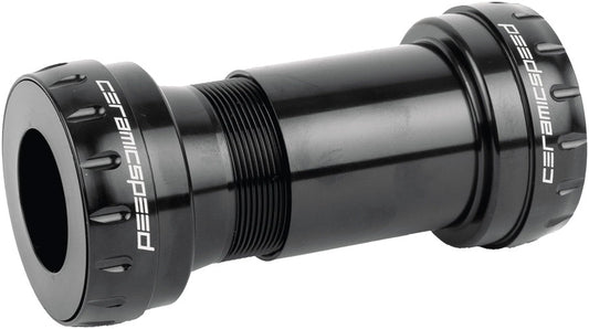 CeramicSpeed BB ALPHA Bottom Bracket - BB30 68mm For 24mm/Shimano Spindle Road BLK