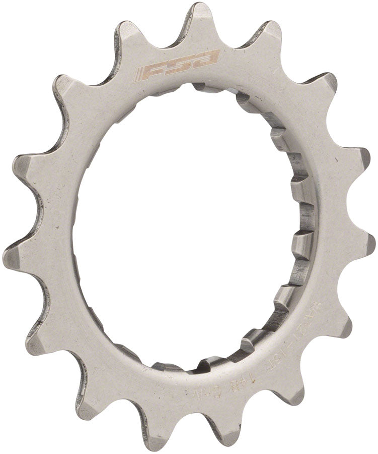 Full Speed Ahead WA321 eBike Sprocket GEN 2 Bosch - 15t 2.5mm Offset Stainless Steel Polished Silver