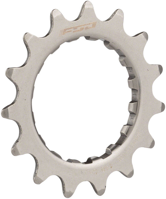 Full Speed Ahead WA321 eBike Sprocket GEN 2 Bosch - 15t 2.5mm Offset Stainless Steel Polished Silver