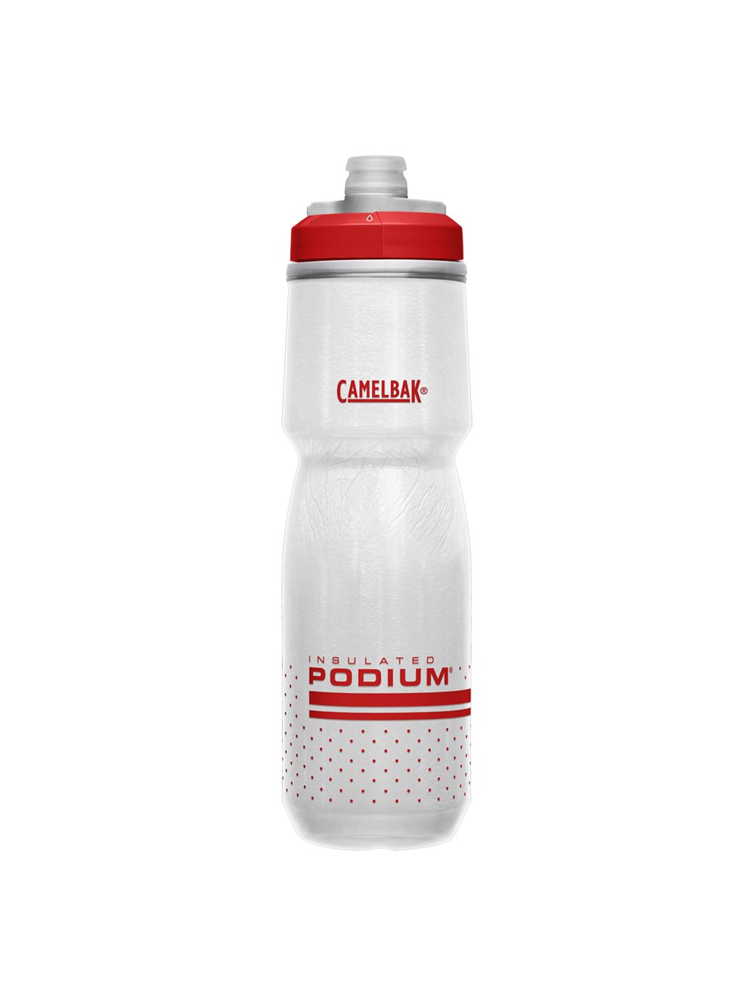 Camelbak Podium Chill Insulated Bottle Fiery Red/White 24oz