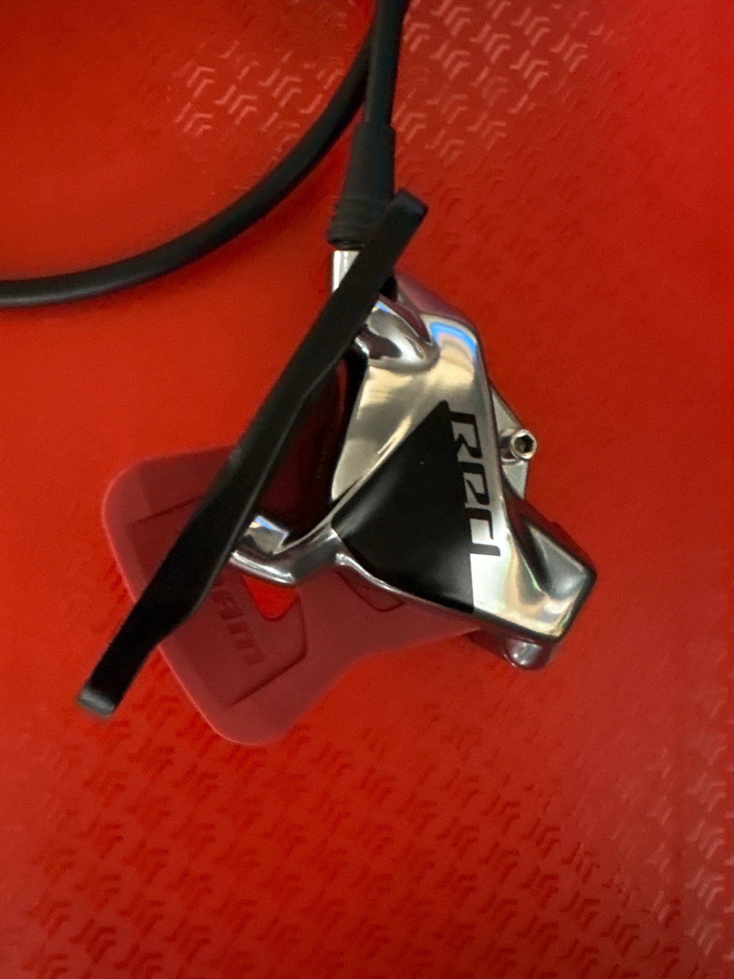 SRAM RED eTap AXS HRD Shift/Brake Lever Hydraulic Disc Caliper - Left/Front Direct Post Mount 950mm Hose BLK D1