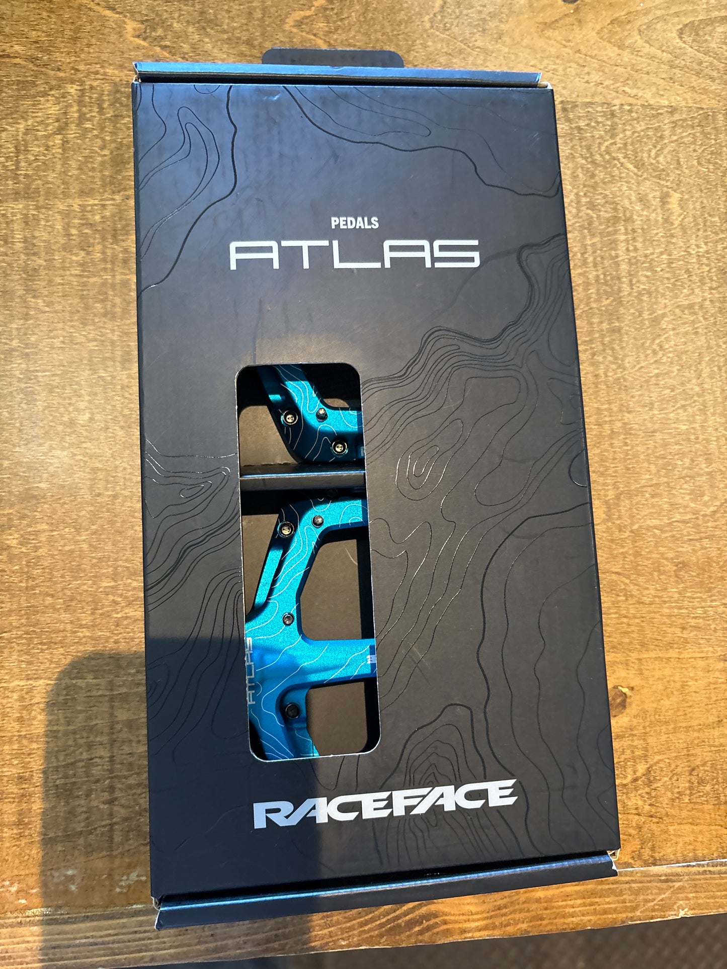 RaceFace Atlas Pedals - Platform Aluminum 9/16" Blue