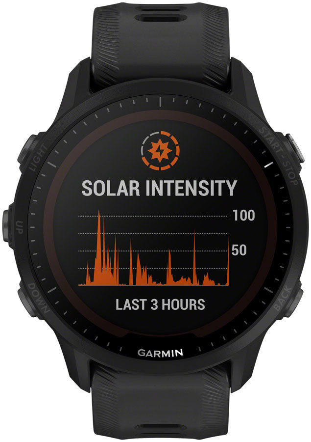 Garmin Forerunner 955 Solar GPS Smartwatch - 45.6mm Black
