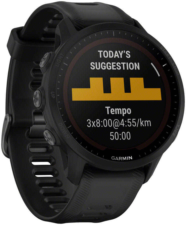 Garmin Forerunner 955 Solar GPS Smartwatch - 45.6mm Black