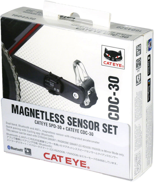 CatEye Magnetless Speed and Cadence Sensor Set - SPDCDC-30