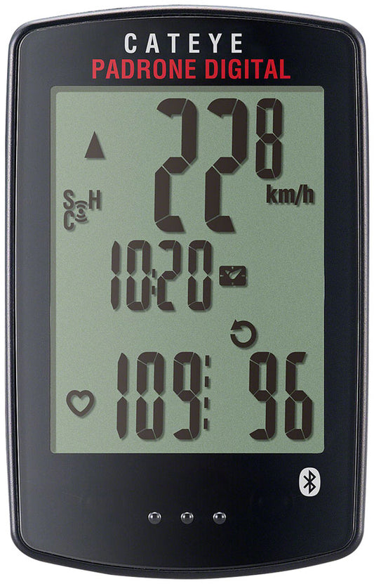 CatEye Padrone Digital Bike Computer - Wireless  Black