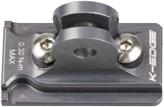 K-EDGE NiteRider Adapter K-EDGE Go Big Mounts Combo Mounts Gun Metal