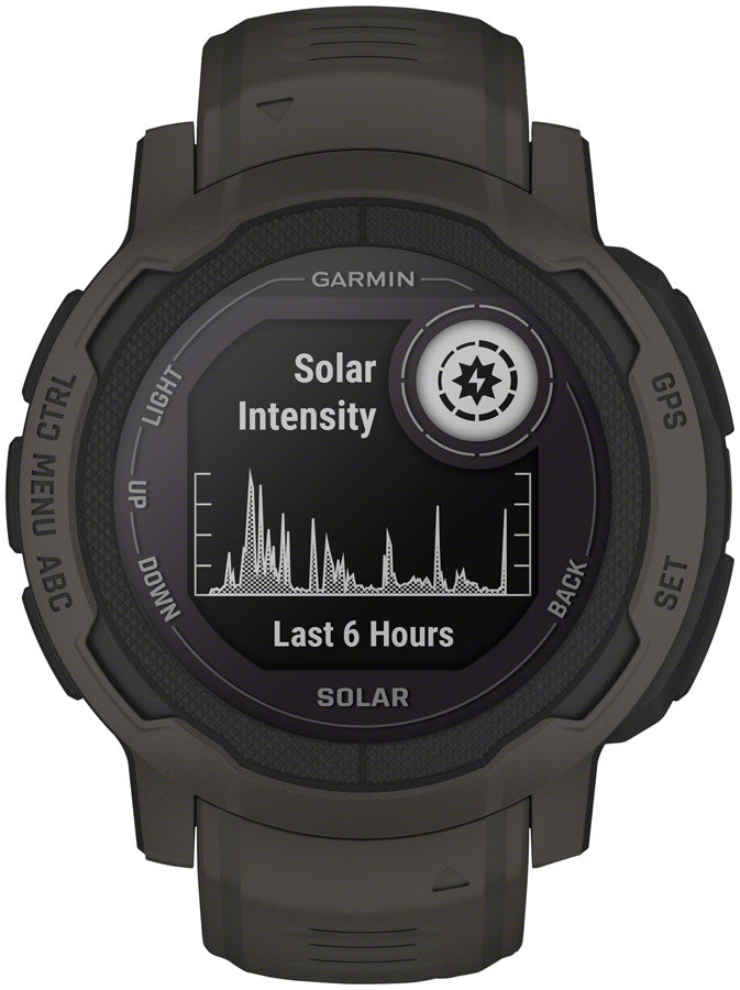 Garmin Instinct 2 Solar GPS Smartwatch - 45mm Graphite