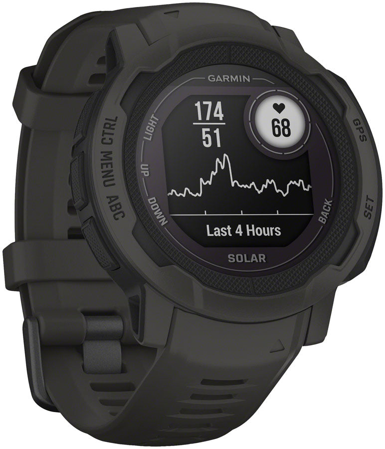 Garmin Instinct 2 Solar GPS Smartwatch - 45mm Graphite