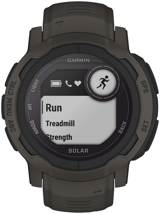 Garmin Instinct 2 Solar GPS Smartwatch - 45mm Graphite