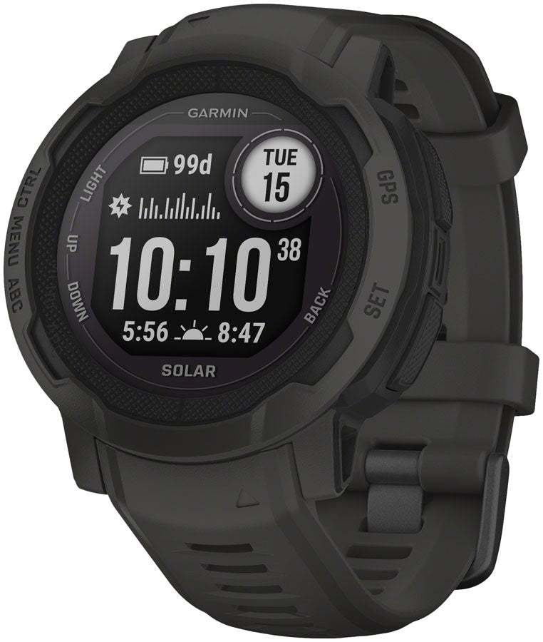 Garmin Instinct 2 Solar GPS Smartwatch - 45mm Graphite