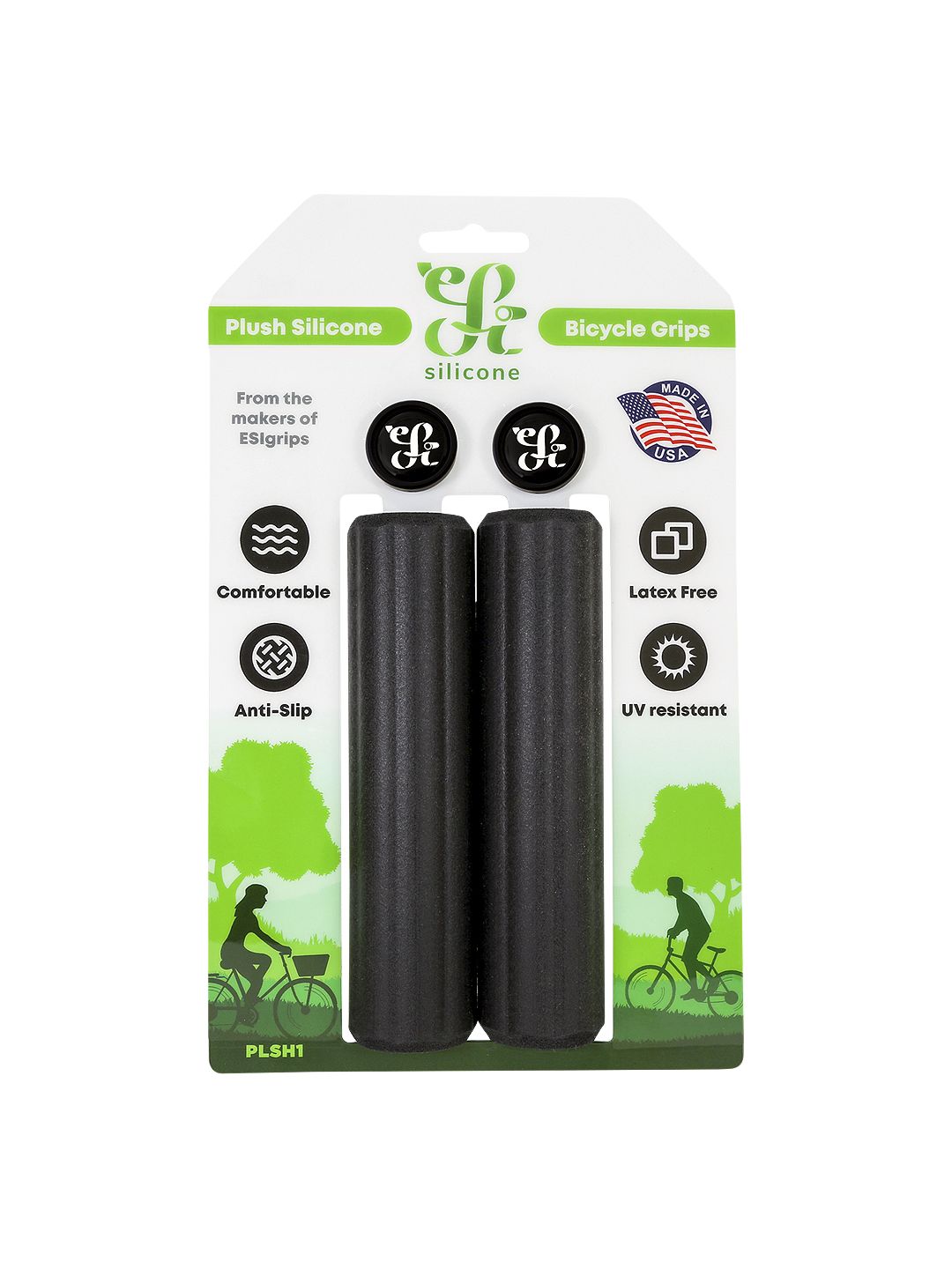 Esi Plush Black 130mm 35mm