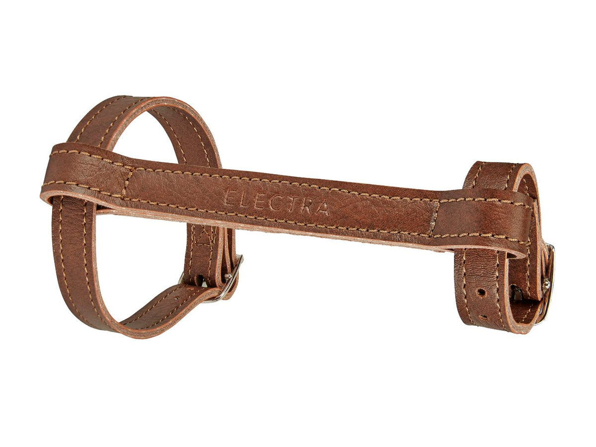 Storage Electra Bike Carrying Handle Faux Leather Brown