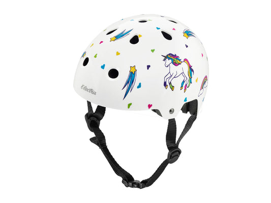 Helmet Electra Lifestyle Unicorn Small White Metallic CPSC