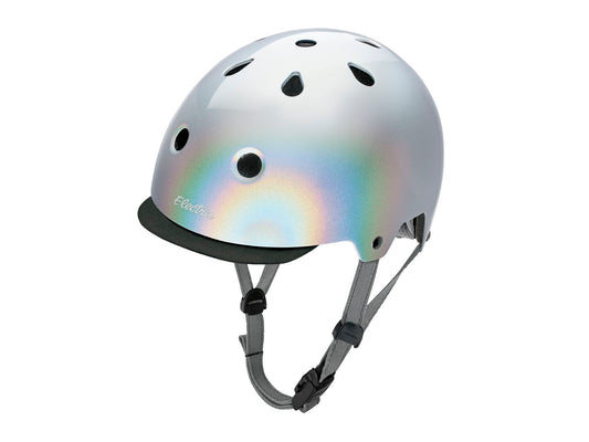 Helmet Electra Lifestyle Lux Holographic Small Silver CPSC