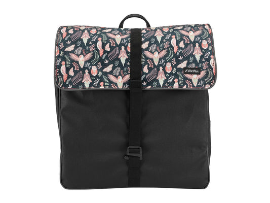 Bag Electra Pannier Black with Fern