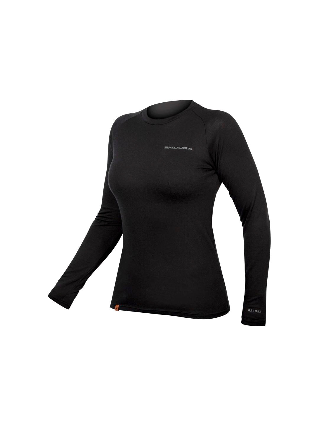 Baselayer Endura BaaBaa Blend Long Sleeve Women Large Black